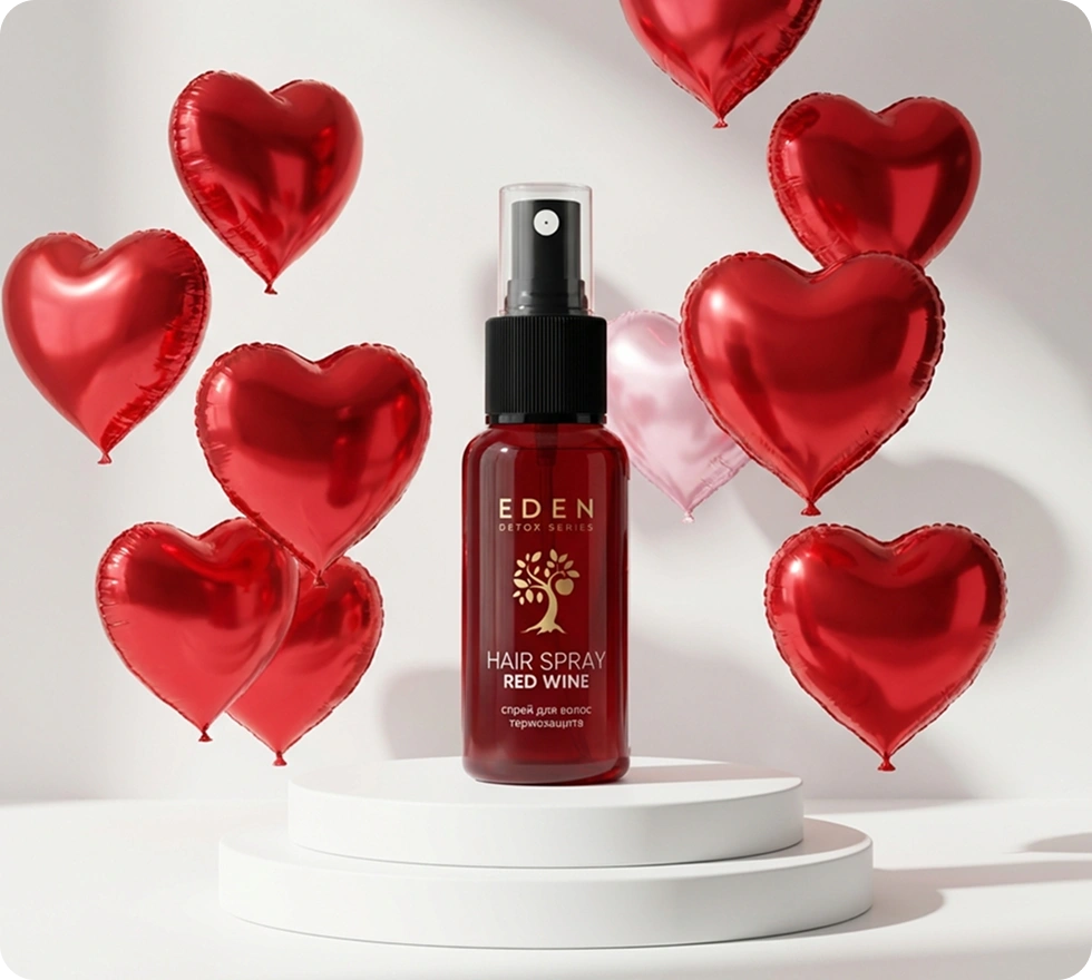 Шарики в форме сердца