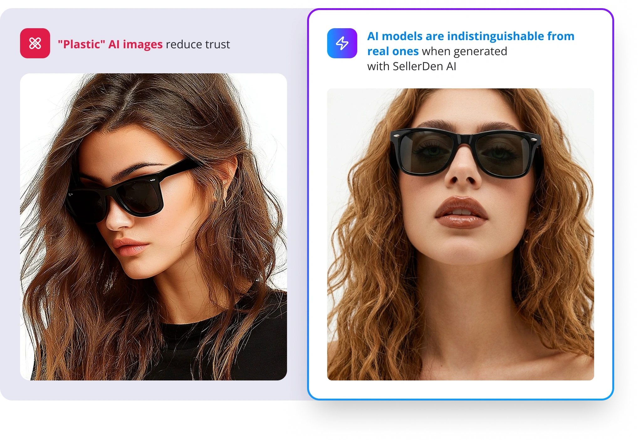 Comparison: designer vs AI — home goods